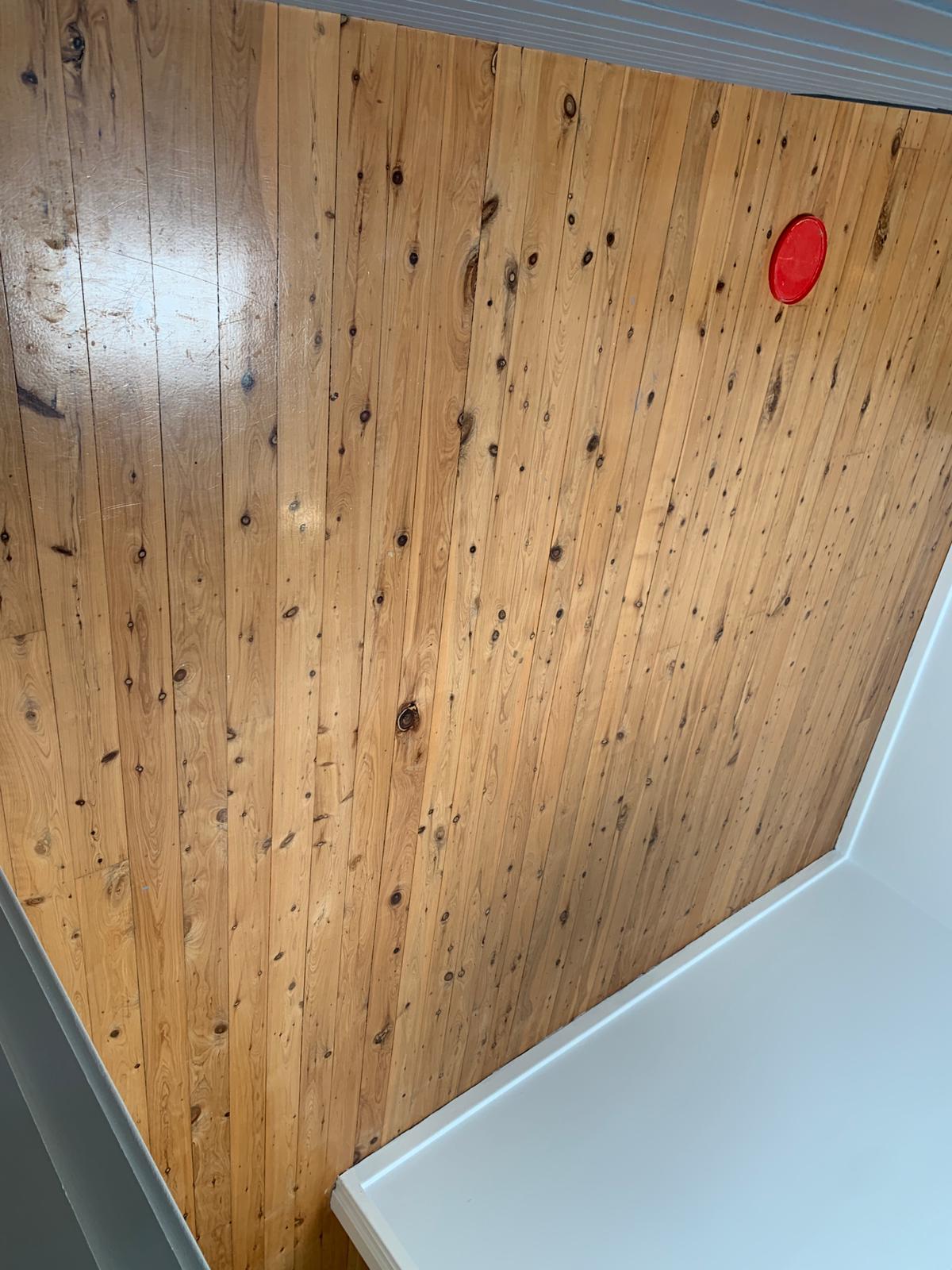 Living area timber floor, natural finish, Jervis Bay